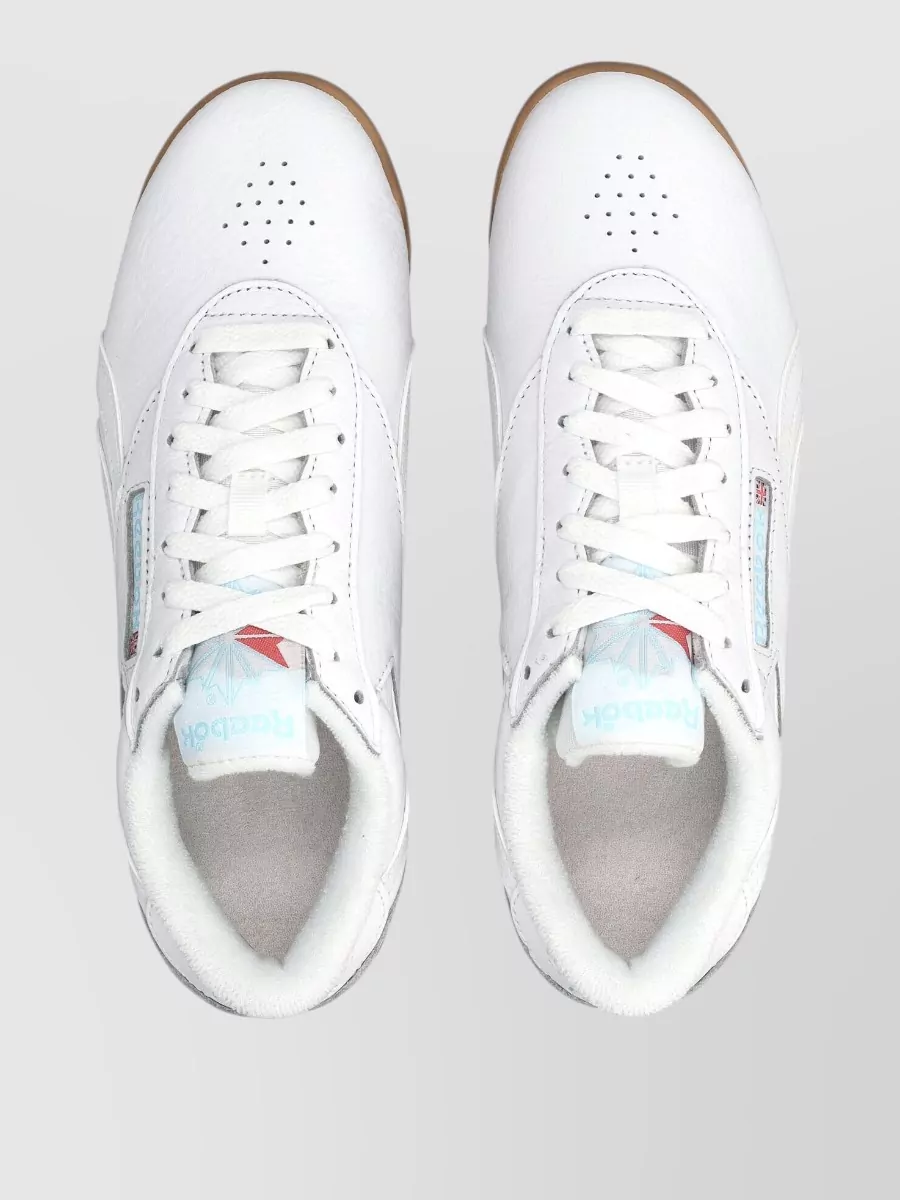 Reebok Leather Low-Top Lace-Up Sneakers
