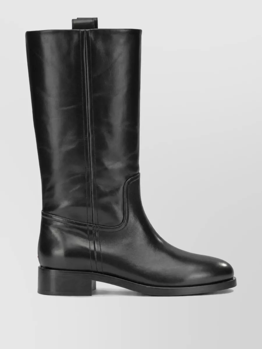 Aeyde Leather Knee-High Boots