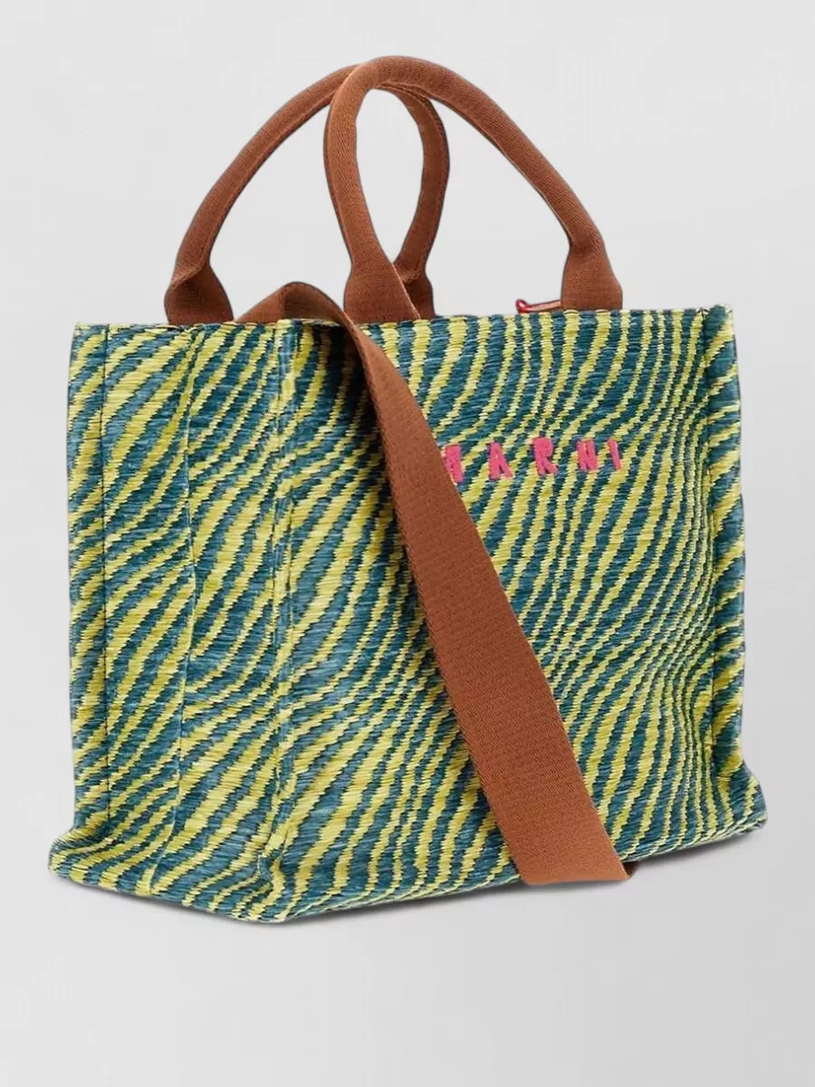 Marni Small Fabric Tote Bag