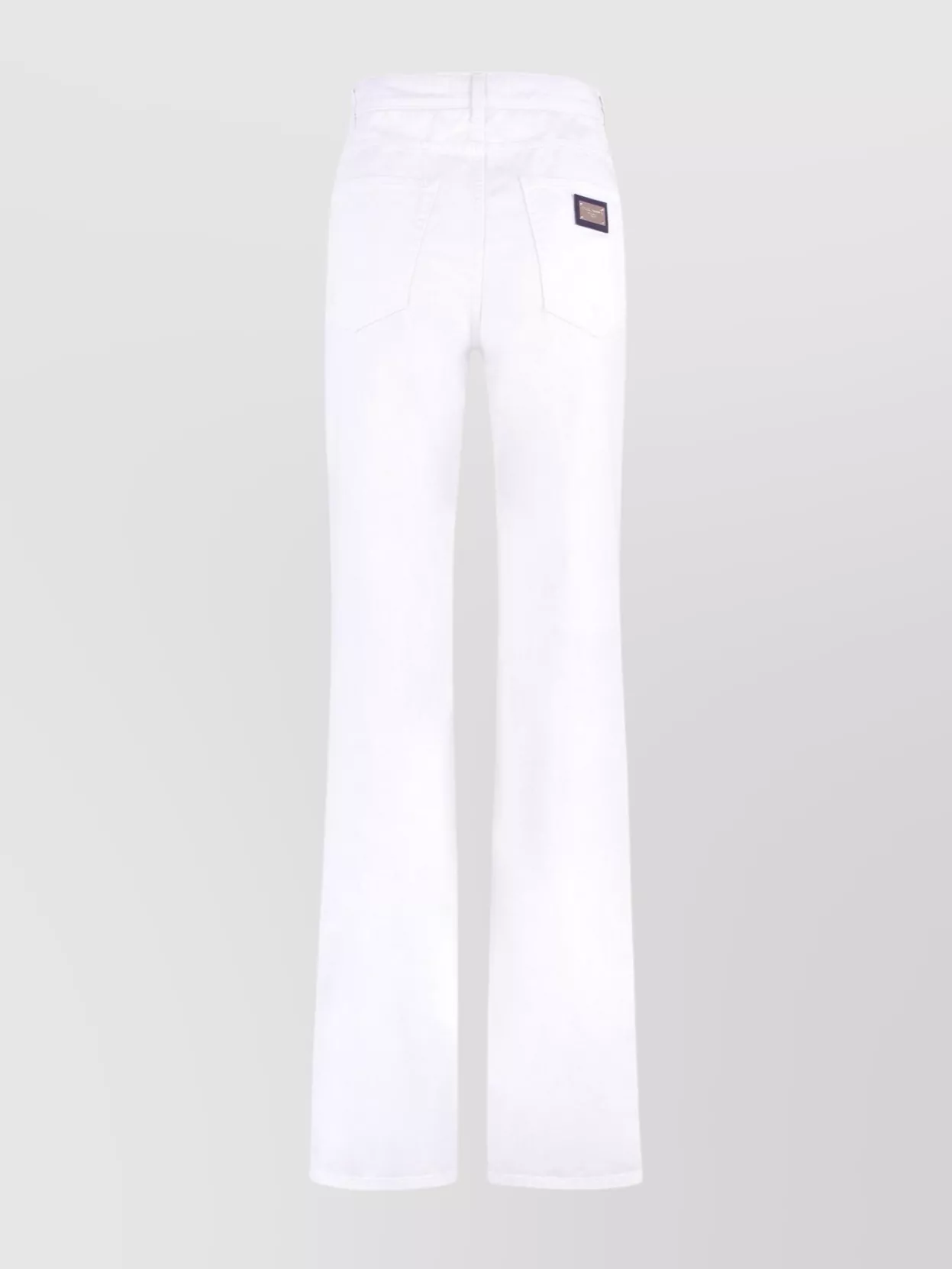 Dolce & Gabbana Woman Jeans White Size 6 Cotton In White