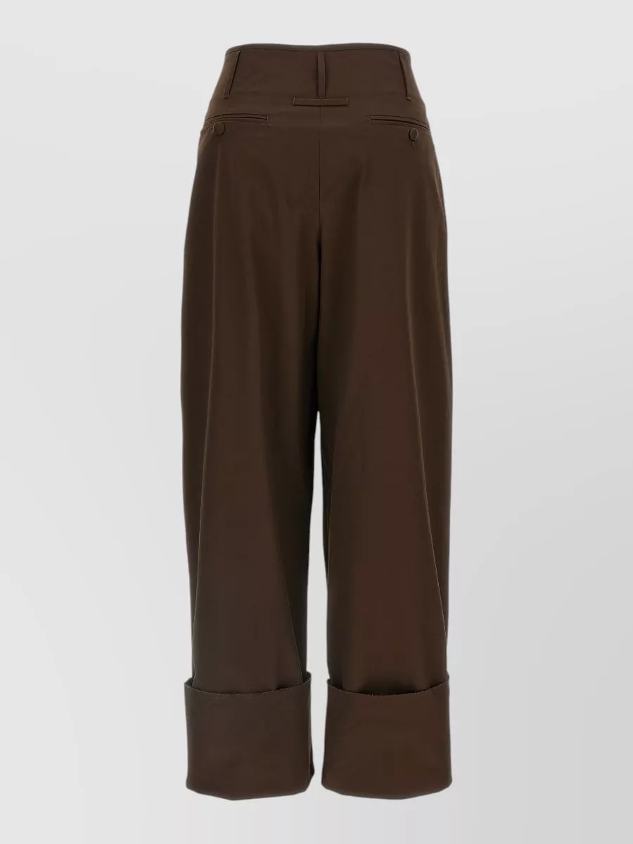 Darkpark Diana Trousers Pleated Front Belt Loops