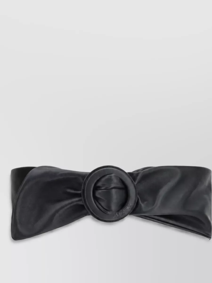 Jacquemus calf leather high-waist belt
