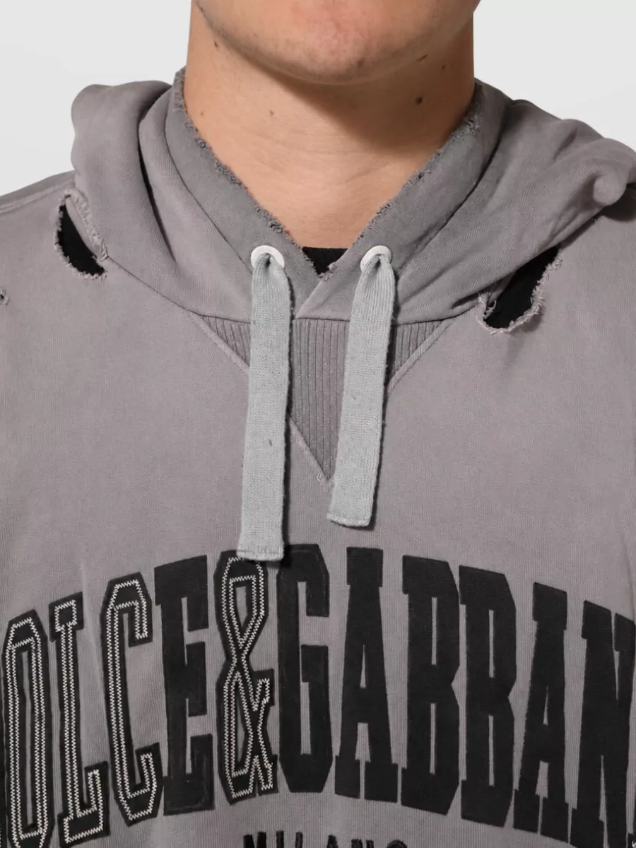 Dolce&Gabbana Cotton Graphic Hoodie