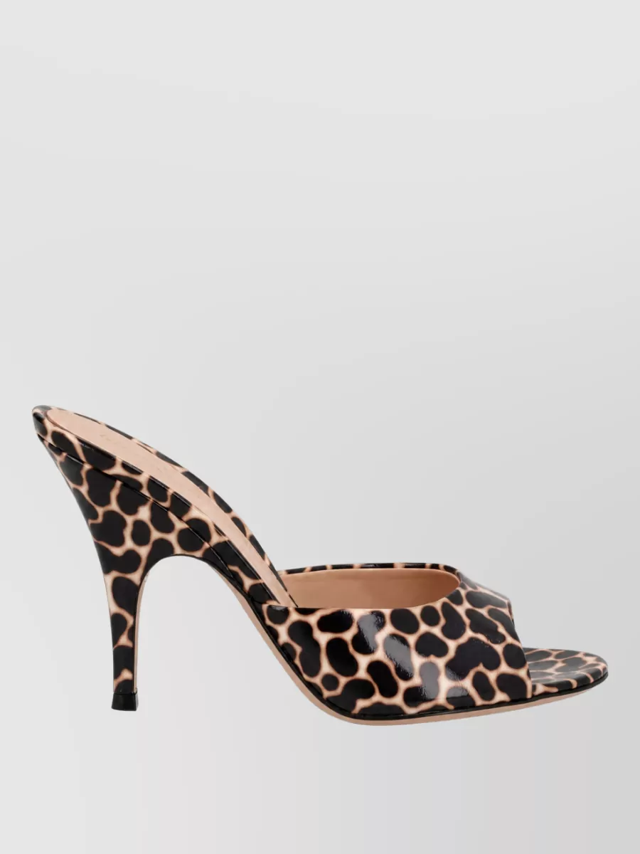 Gianvito Rossi Leather Mules