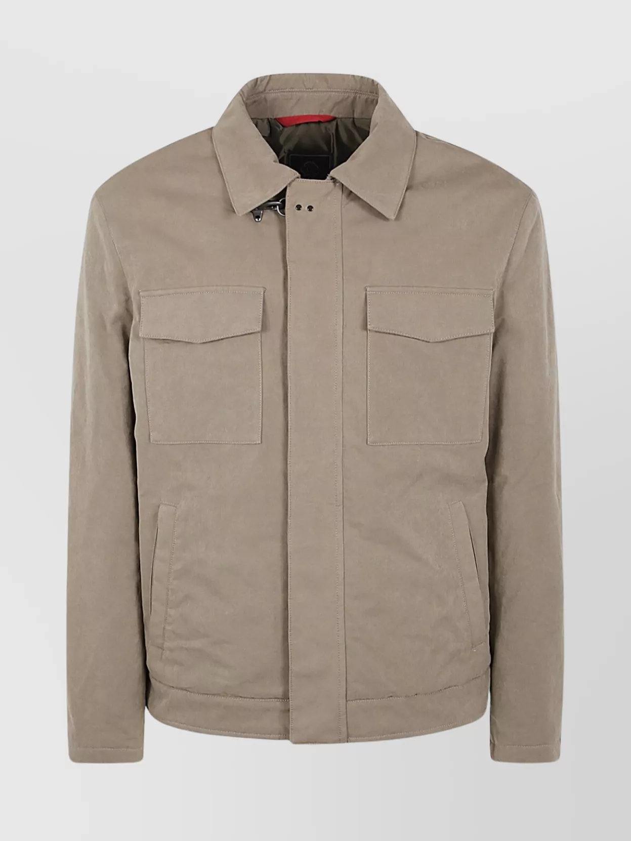 Fay Truck Jacket Collared Design Long Sleeves