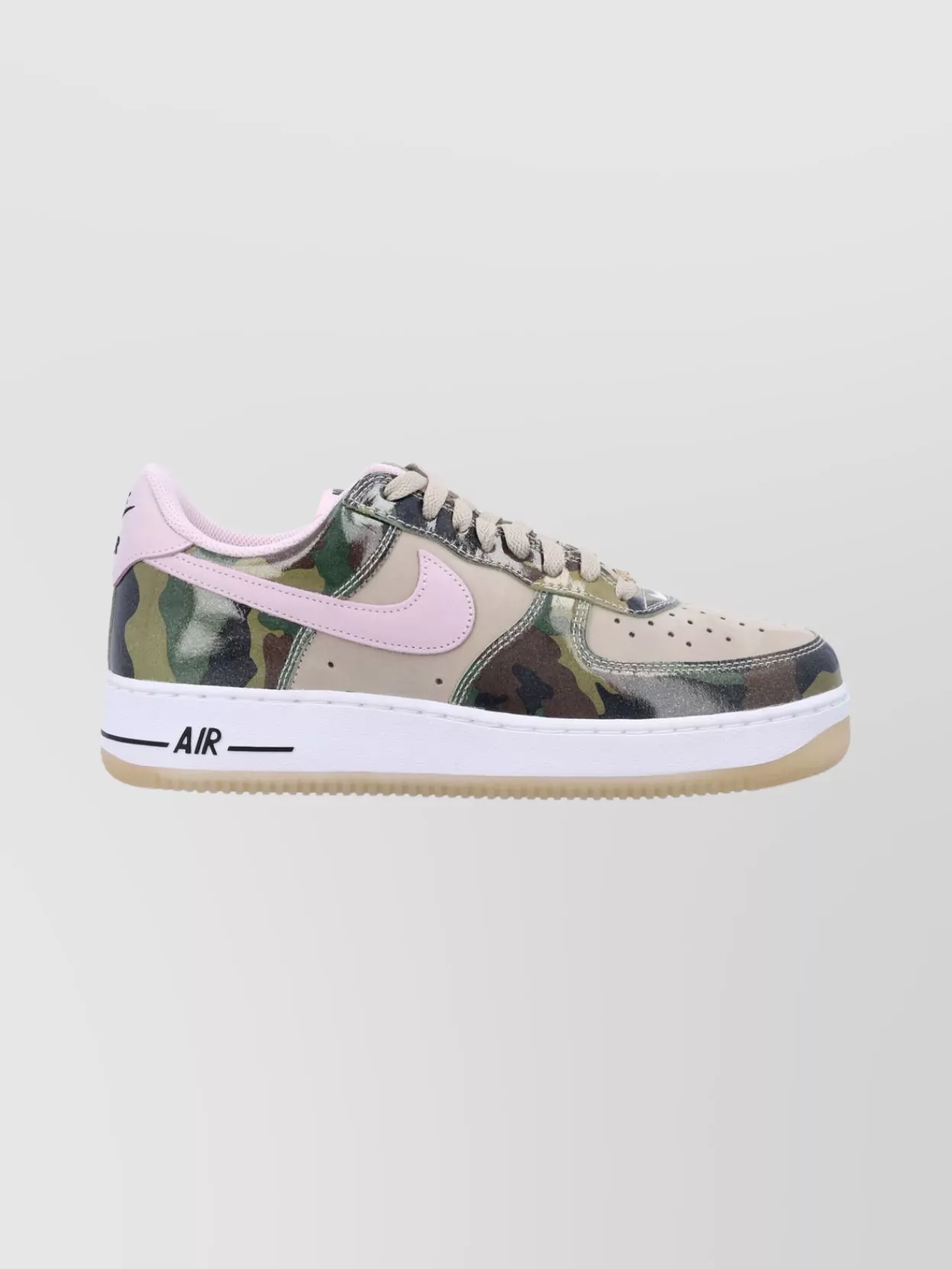 Nike Low Retro Sneakers Featuring Perforated Toe