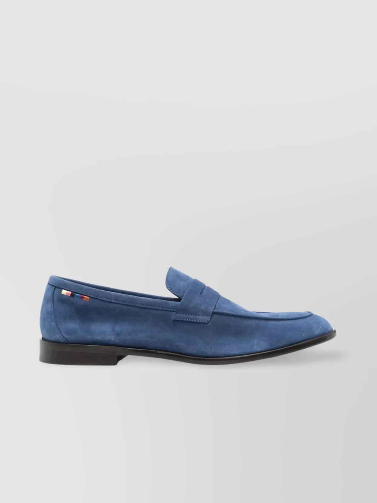Paul Smith Almond Toe Suede Finish Lace-Up Shoes