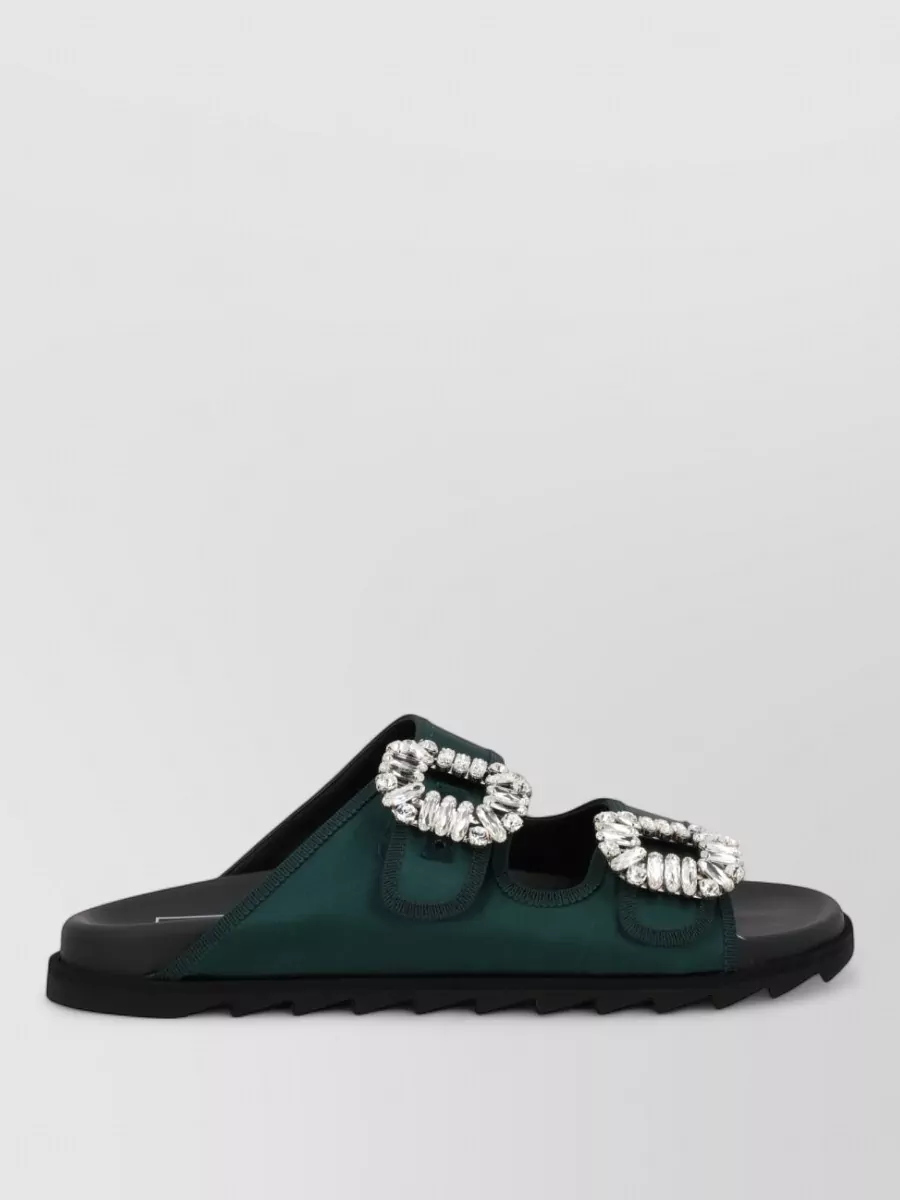 Roger Vivier Embellished Slides