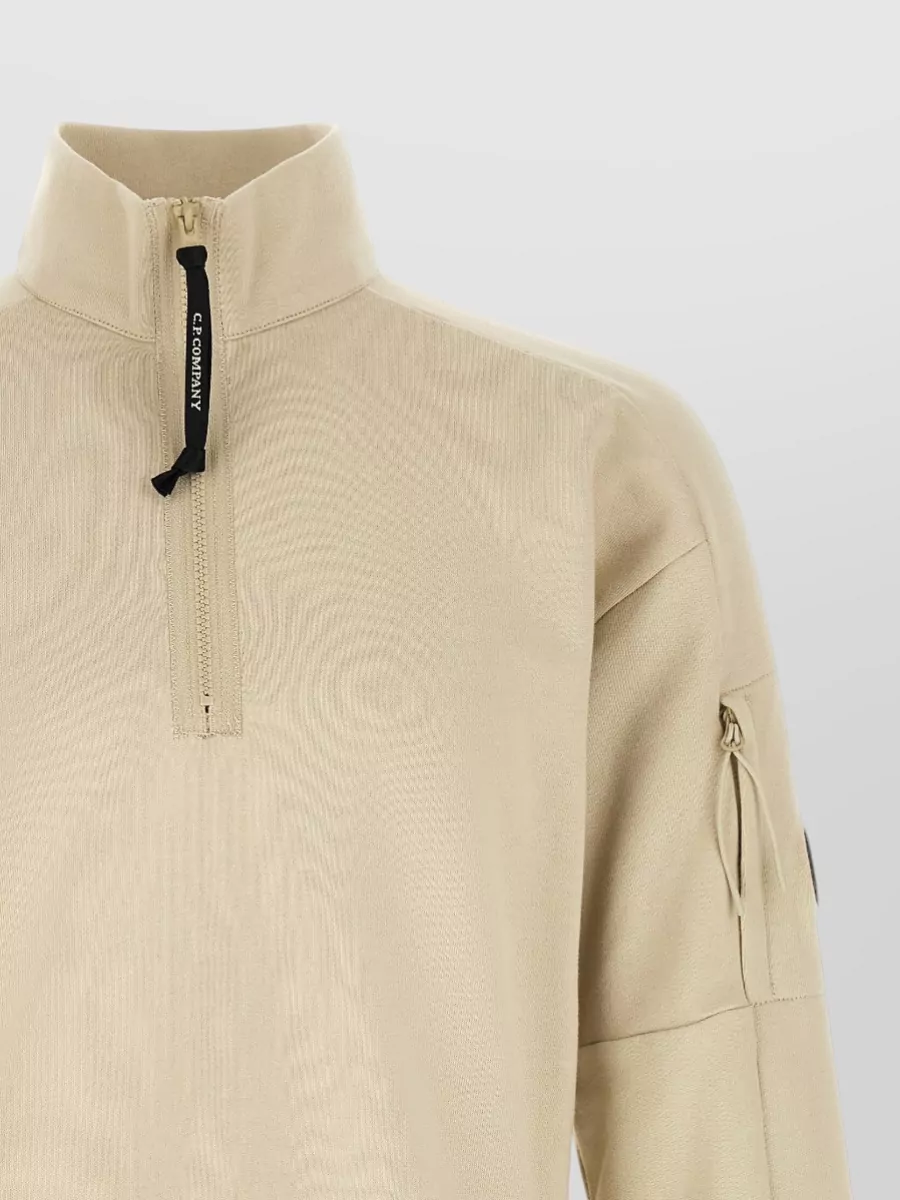 C.p. Company Cotton Half-Zip Sweatshirt