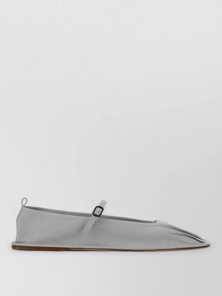 Hereu Leather Mary Jane Ballerina Shoes