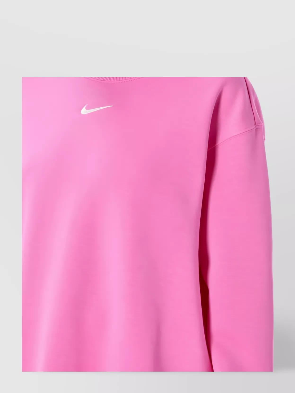 Nike Warm Oversized Crewneck Fleece Top