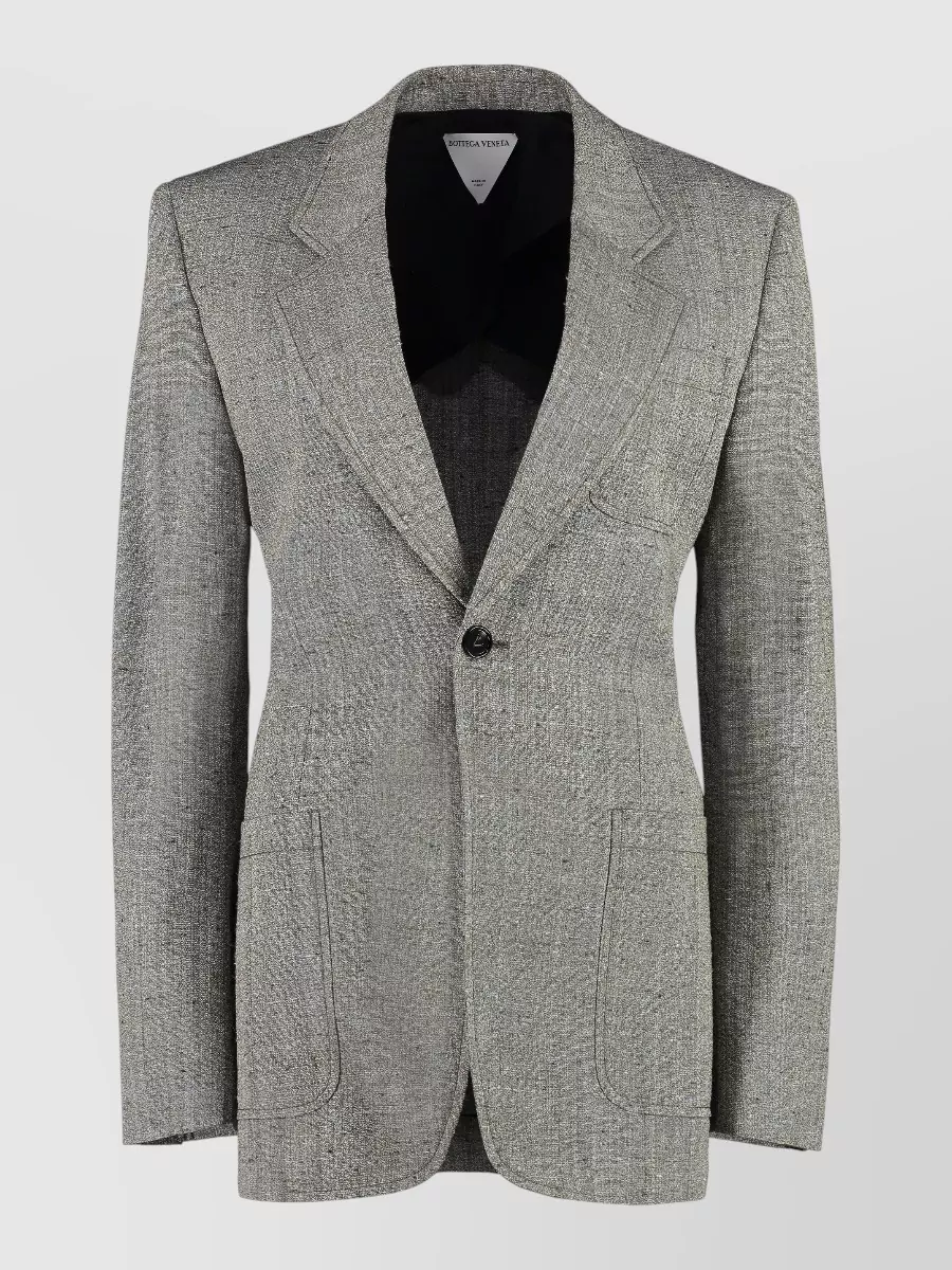 Bottega Veneta silk blend blazer