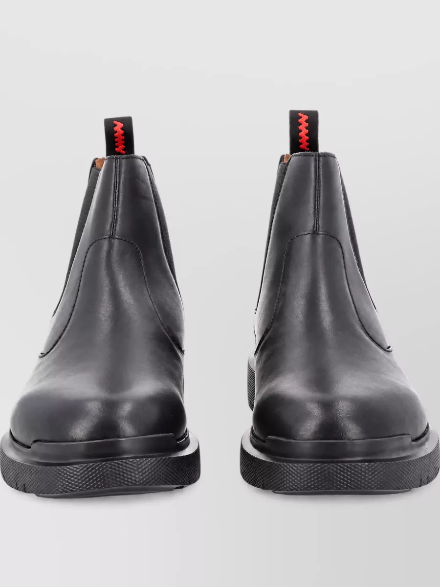 Hugo leather chelsea boots