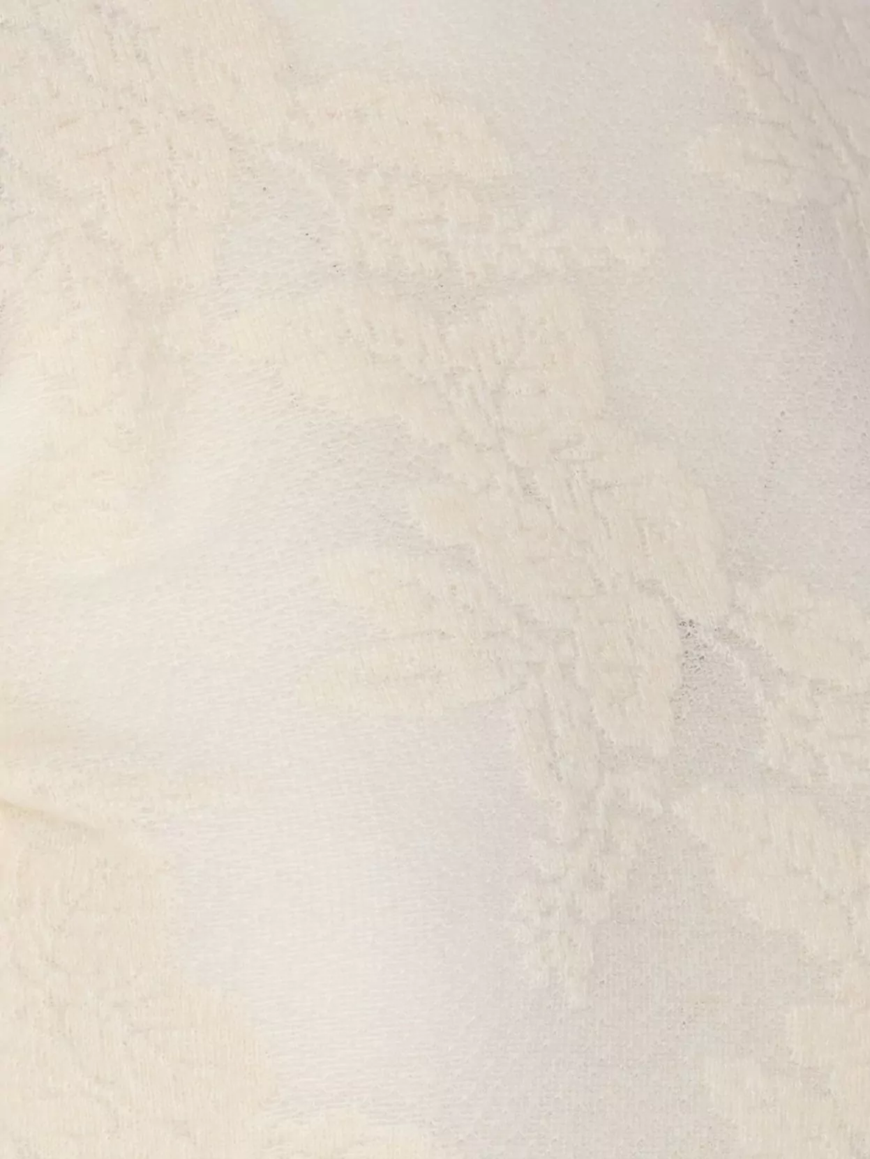 Ganni High Neck Long Sleeve Sheer Flower Knit