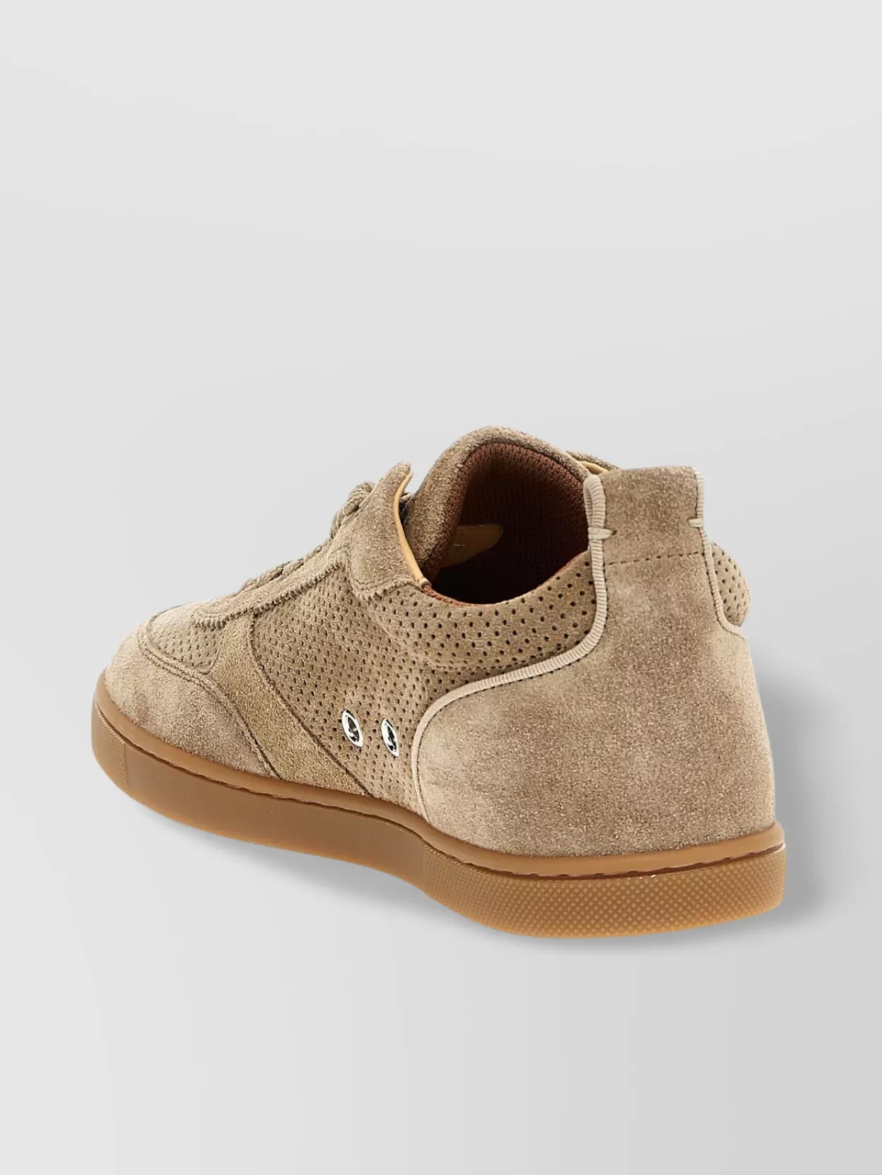 Christian Louboutin Womens Saharienne Tutti Rui Donna Leather Low-top Trainers