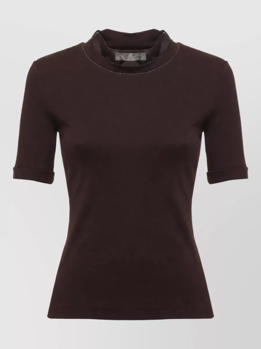 Panicale short-sleeve cotton t-shirt