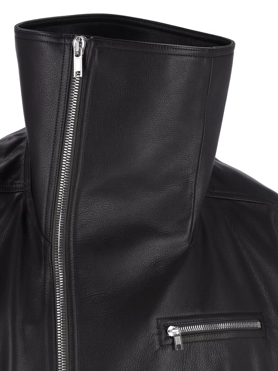 Rick Owens Leather Coat