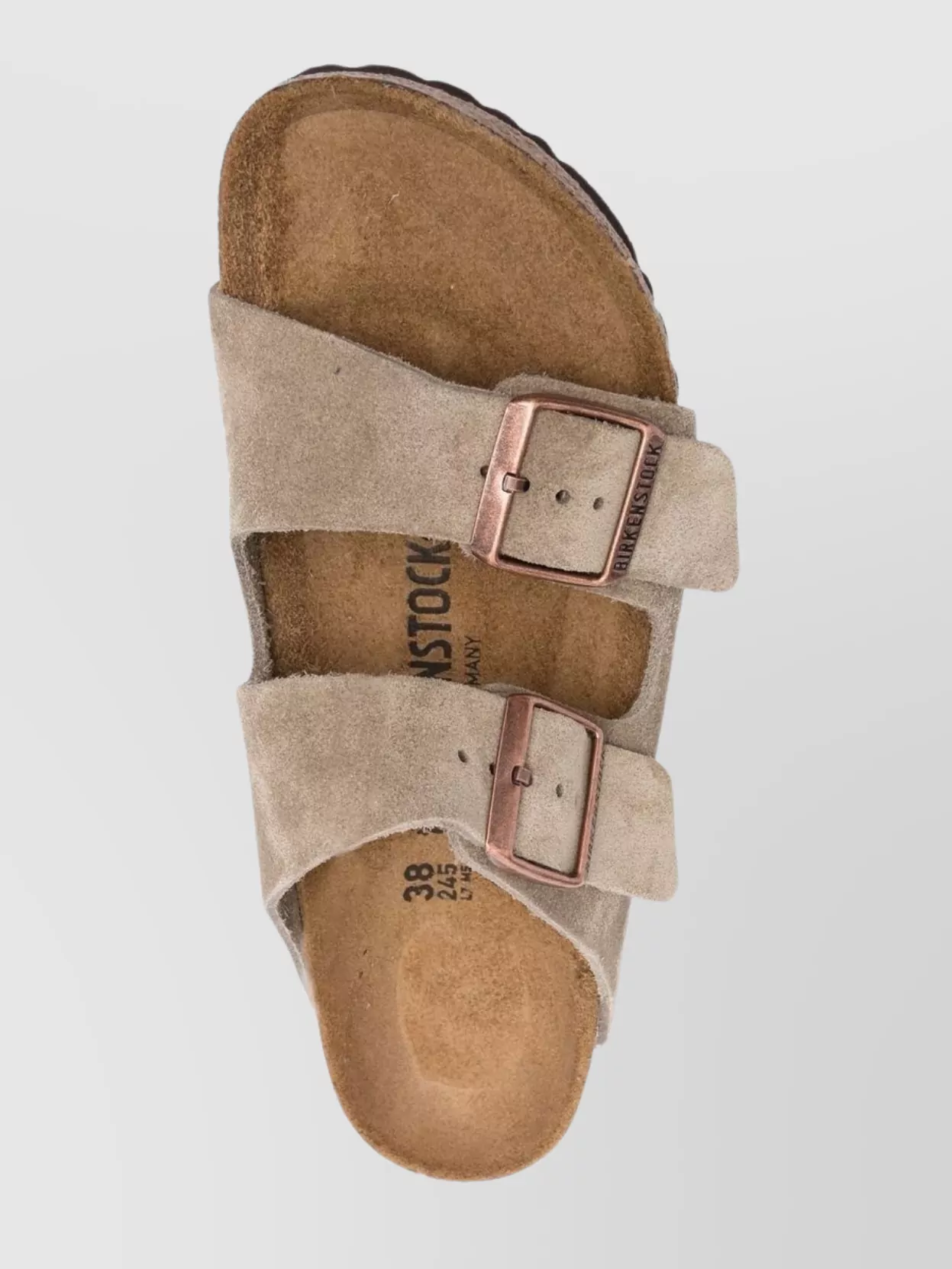 Birkenstock Suede Leather Open Toe Flat Sandals