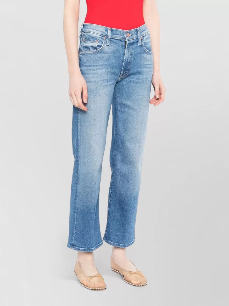 Mother Denim Straight-Leg Jeans
