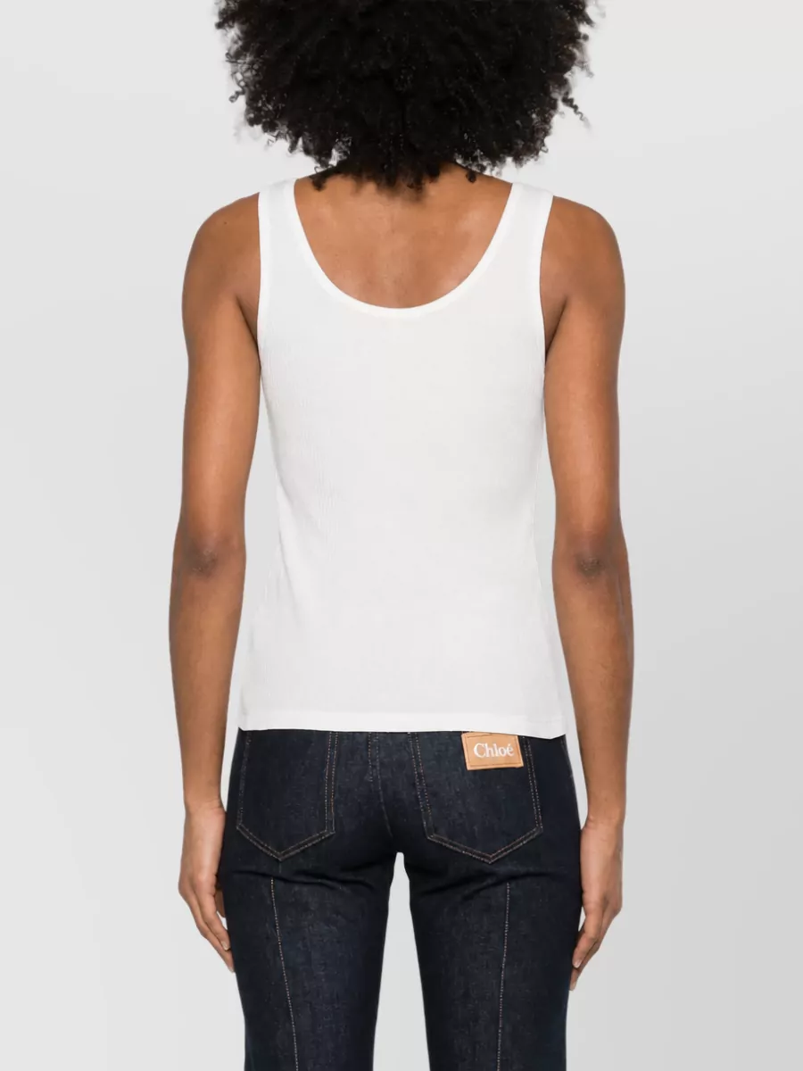 Chloé Ribbed Tank Top