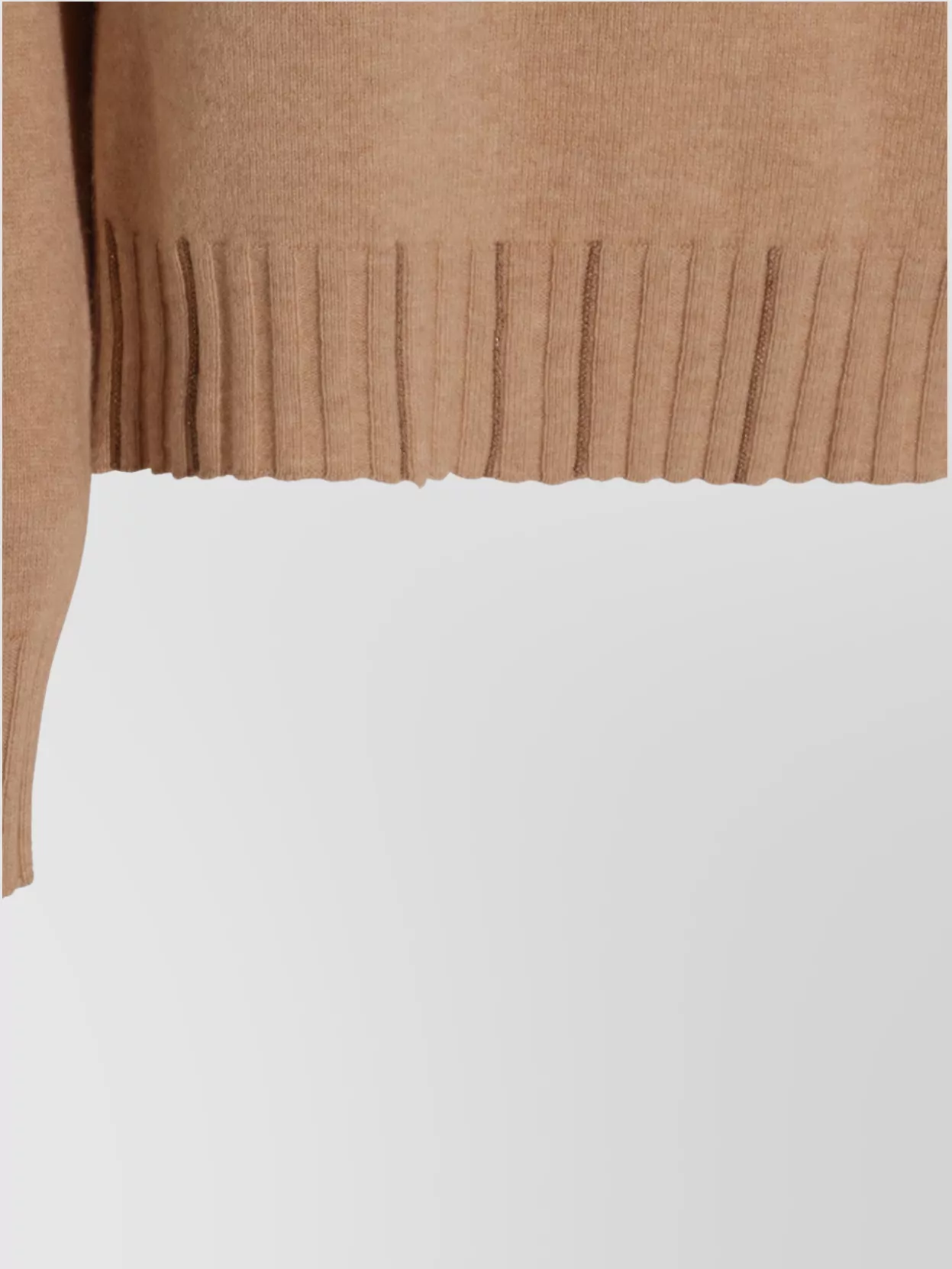 Fabiana Filippi Knitwear Crewneck Long Sleeves Ribbed Hem