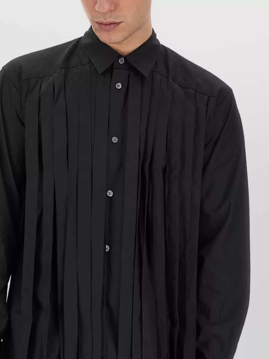Comme Des Garçons Cotton Fringed T-Shirt