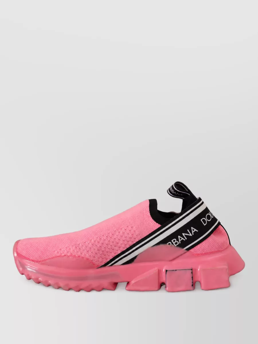 Dolce&Gabbana Knitted Slip-On Sneakers