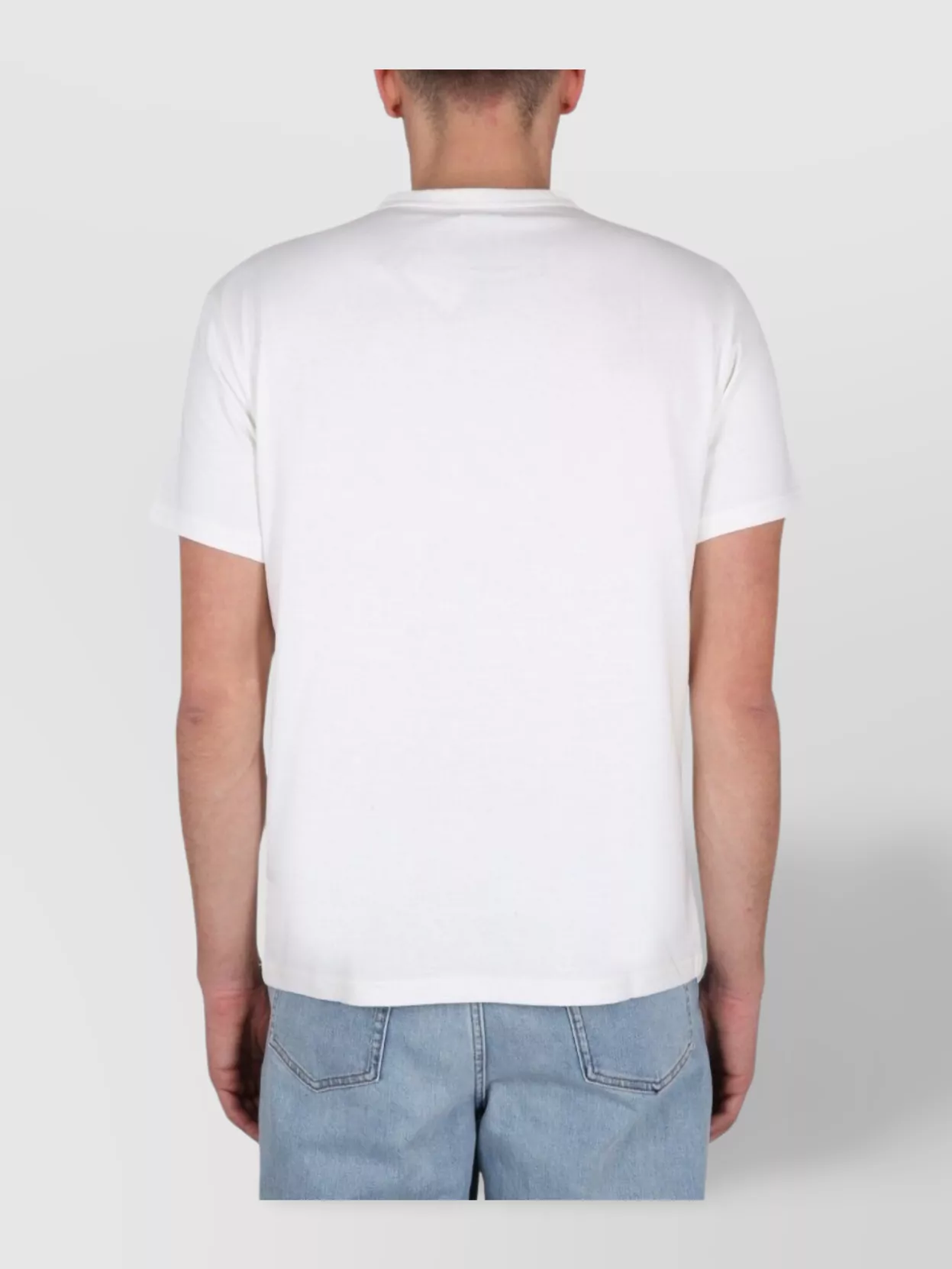 Fay Logo Crew Neck Graphic Print Short Sleeves