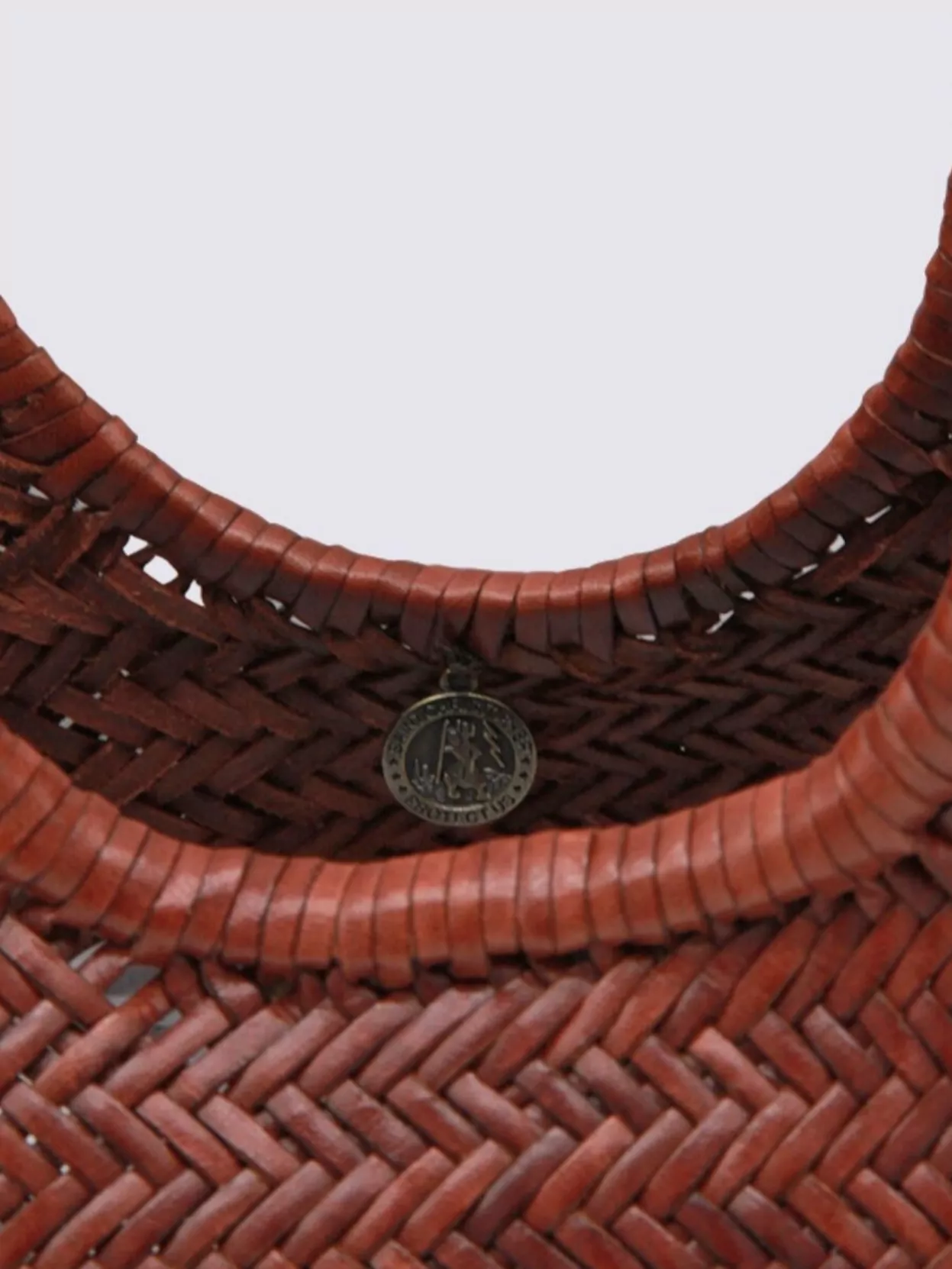 Dragon Diffusion Woven Texture Tote Bag With Dual Handles