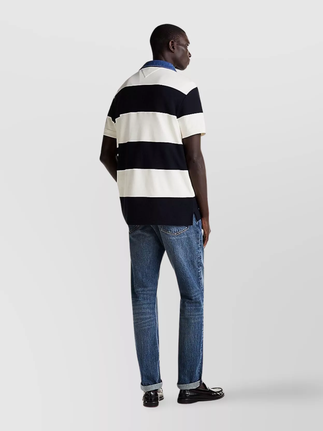 Tommy Hilfiger Striped Rugby Polo Relaxé