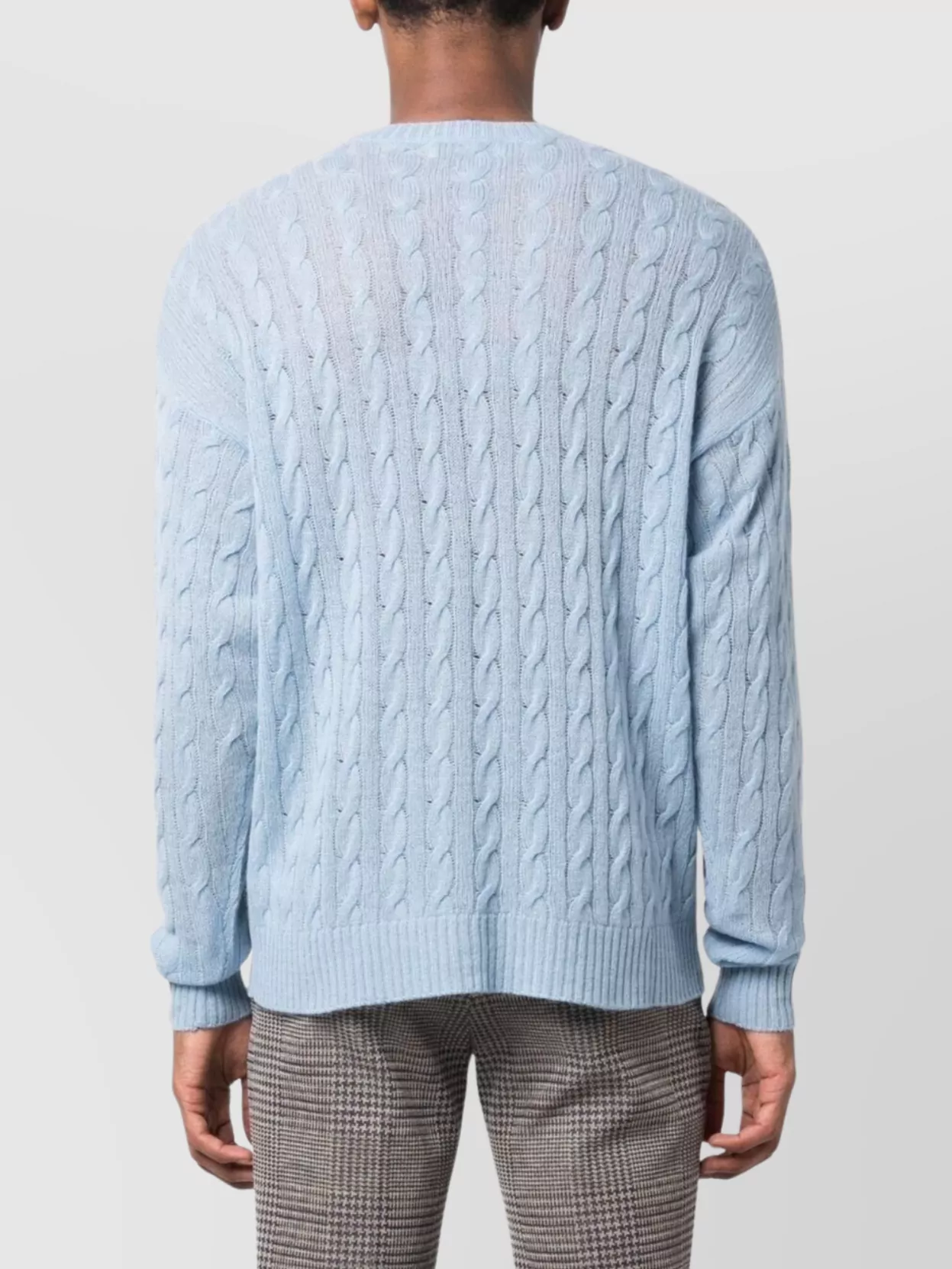 Etro Cable Knit Crew Neck Sweater