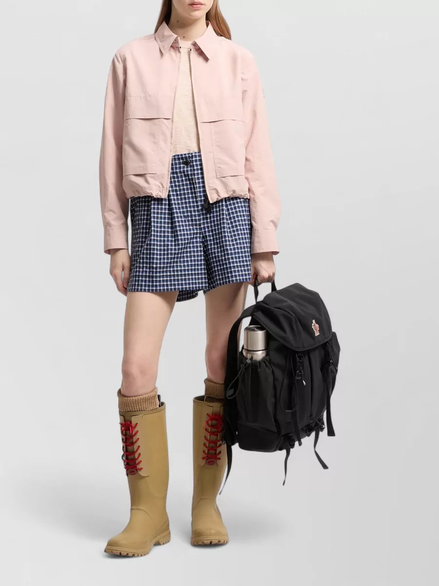 Moncler Technical Trekking Shirt Long Sleeves Collar