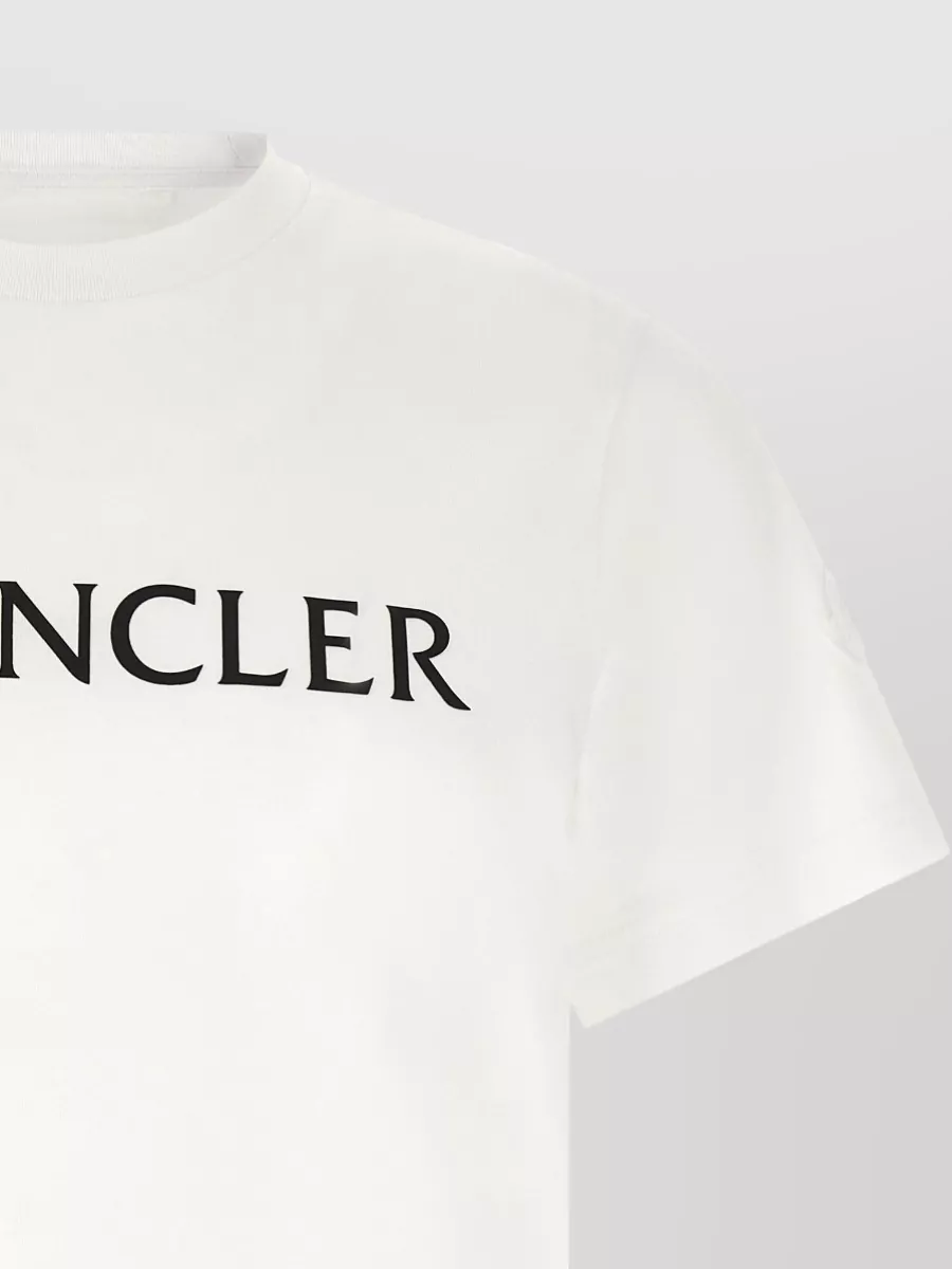 Moncler Graphic Logo Cotton T-Shirt
