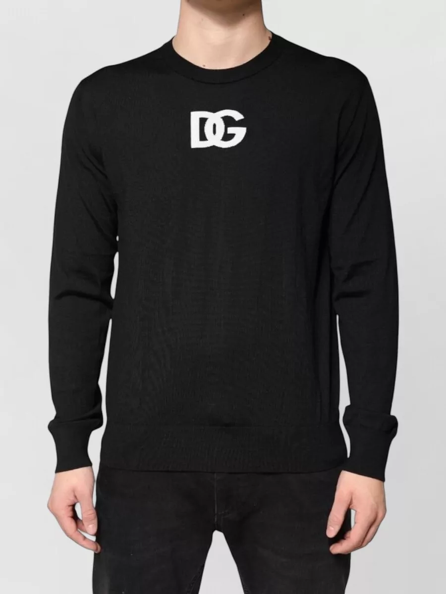 Dolce&Gabbana wool crew neck pullover sweater