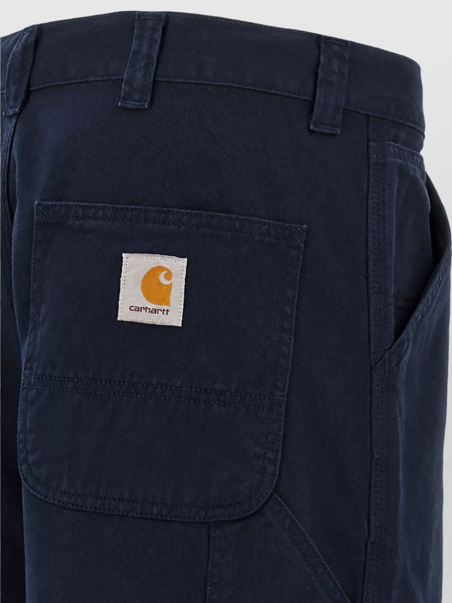 Carhartt Wip Denim Wide-Leg Straight-Leg Trousers