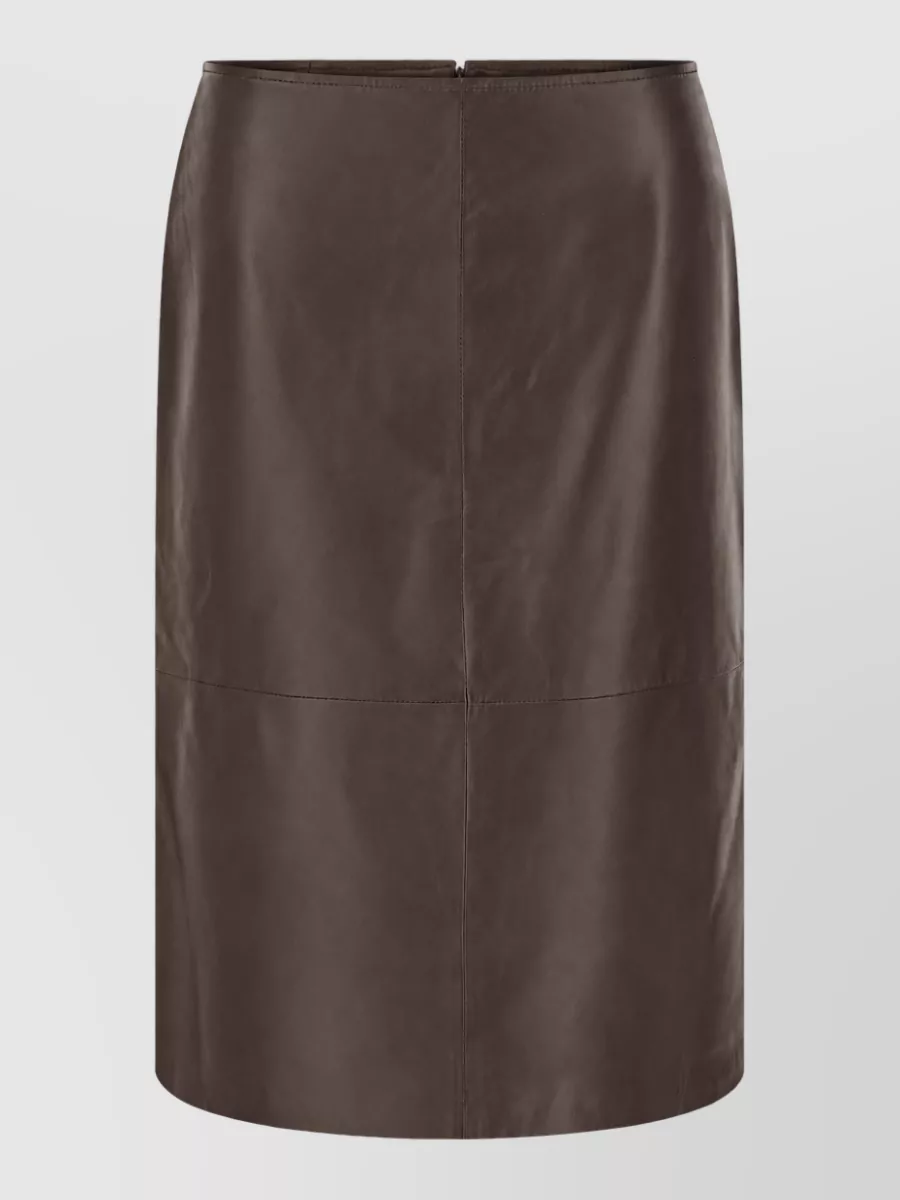 Antonelli Firenze leather pencil skirt