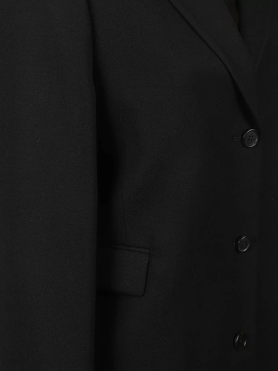 Prada Gabardine Single Breasted Coat