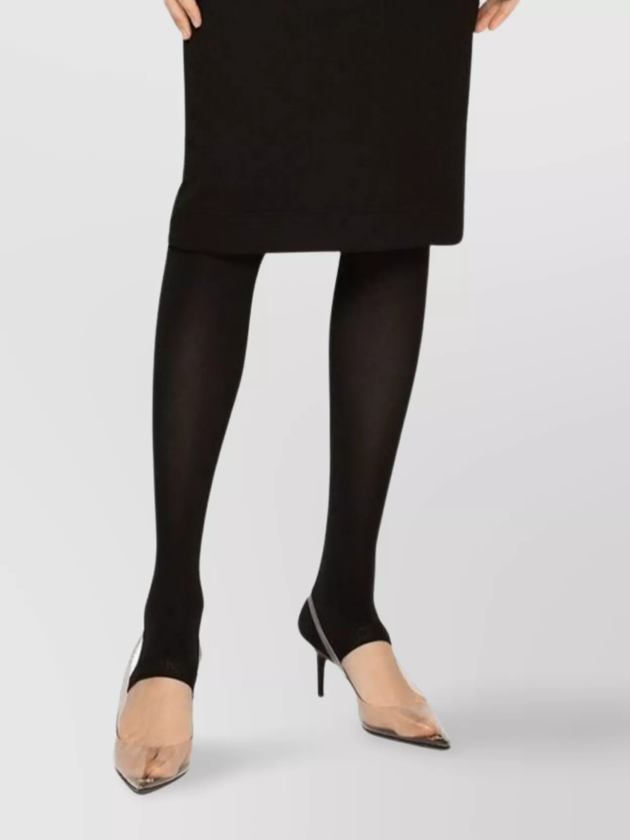 Dolce & Gabbana Sleeveless Scoop Neck Jersey Midi Dress In Black
