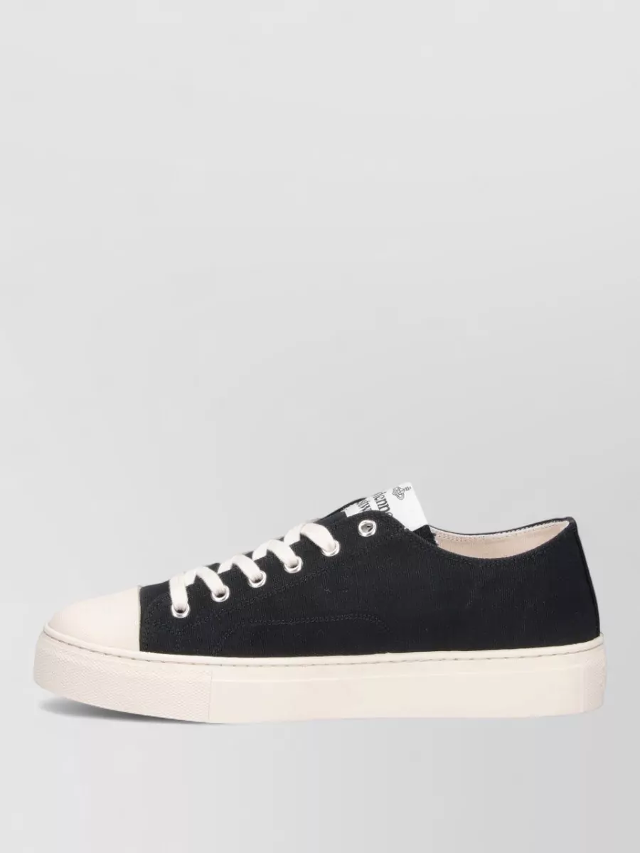 Vivienne Westwood Canvas Low Top Sneakers