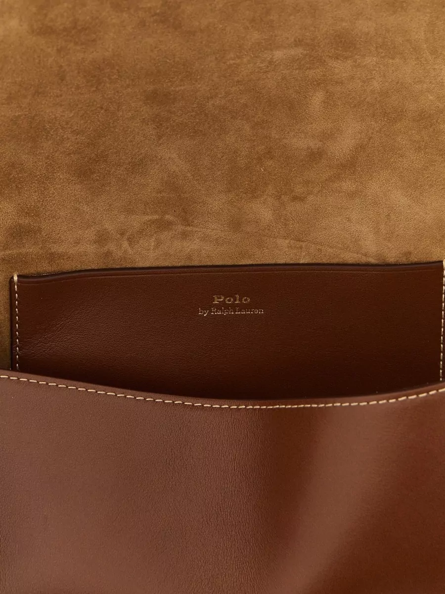 Polo Ralph Lauren Leather Bellport Shoulder Bag