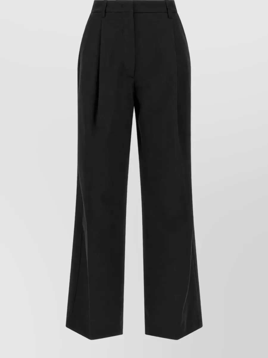 Thelatest High-Rise Wide-Leg Suit Trousers