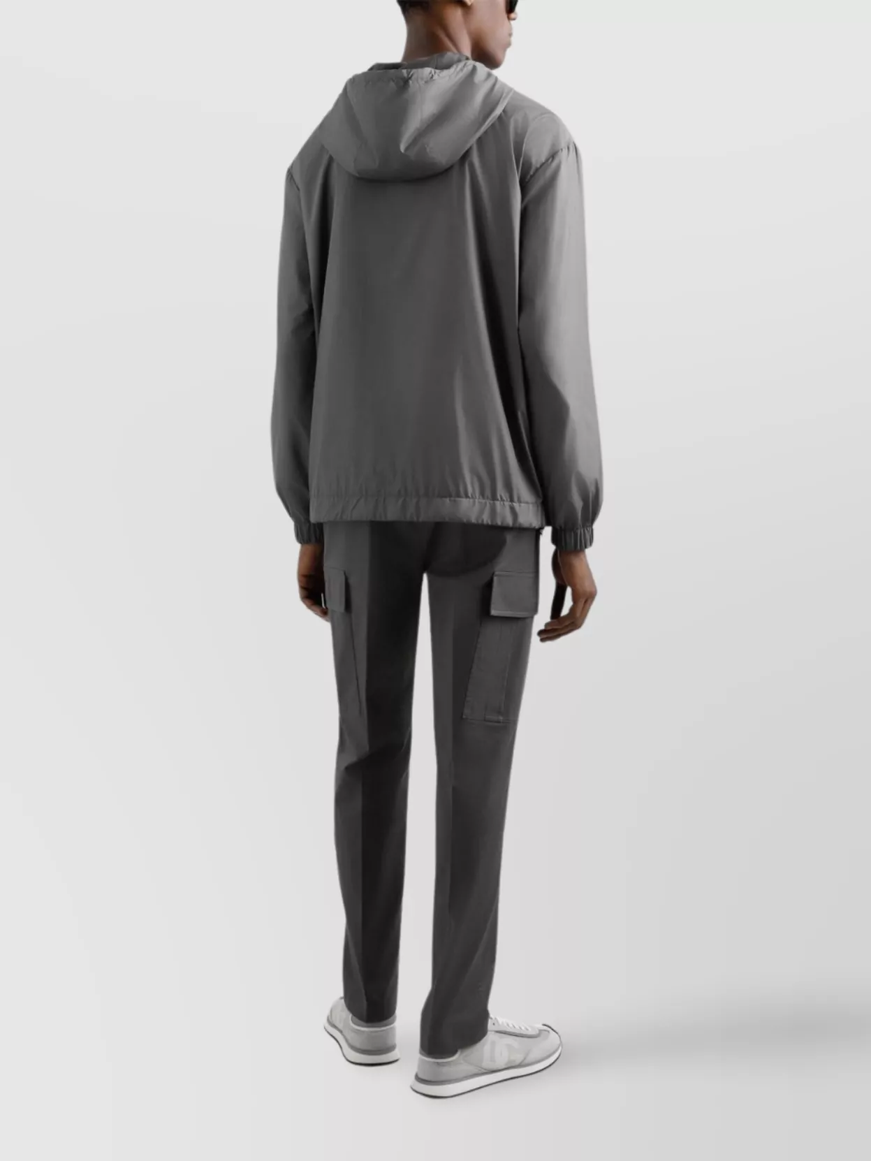 Dolce&Gabbana Hooded Jacket Drawstring Elasticated Cuffs