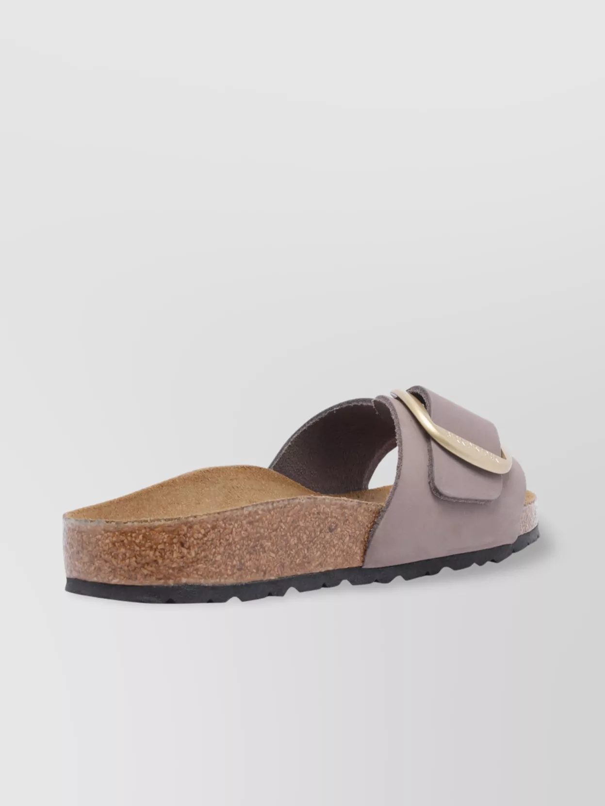 Birkenstock Leather Buckle Detail Open Toe Sandals