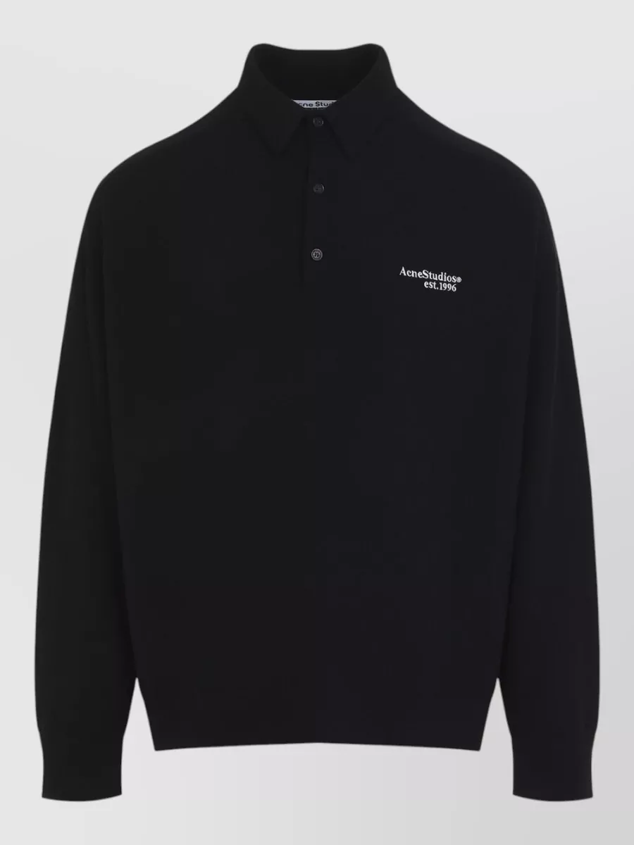 Acne Studios Wool polo sweater