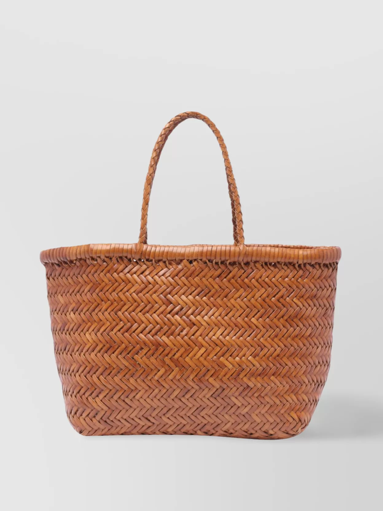 Dragon Diffusion Hand Woven Chevron Tote Bag