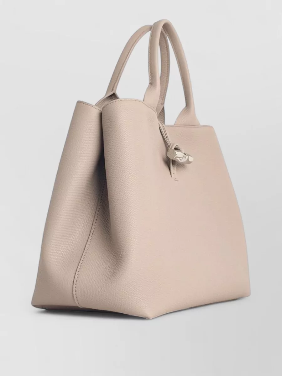 Longchamp Leather Tote Bag
