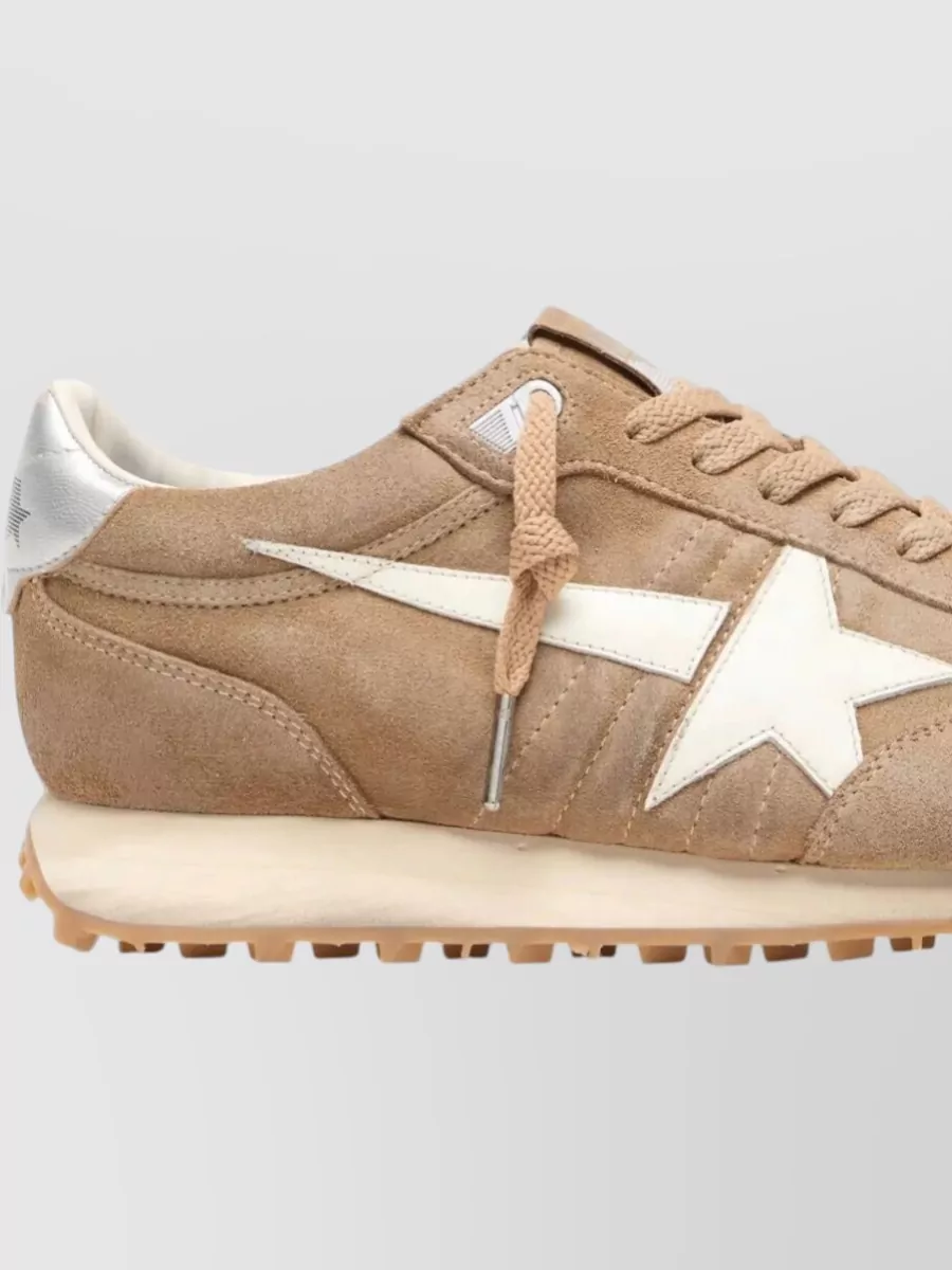 Golden Goose Leather Low-Top Sneakers