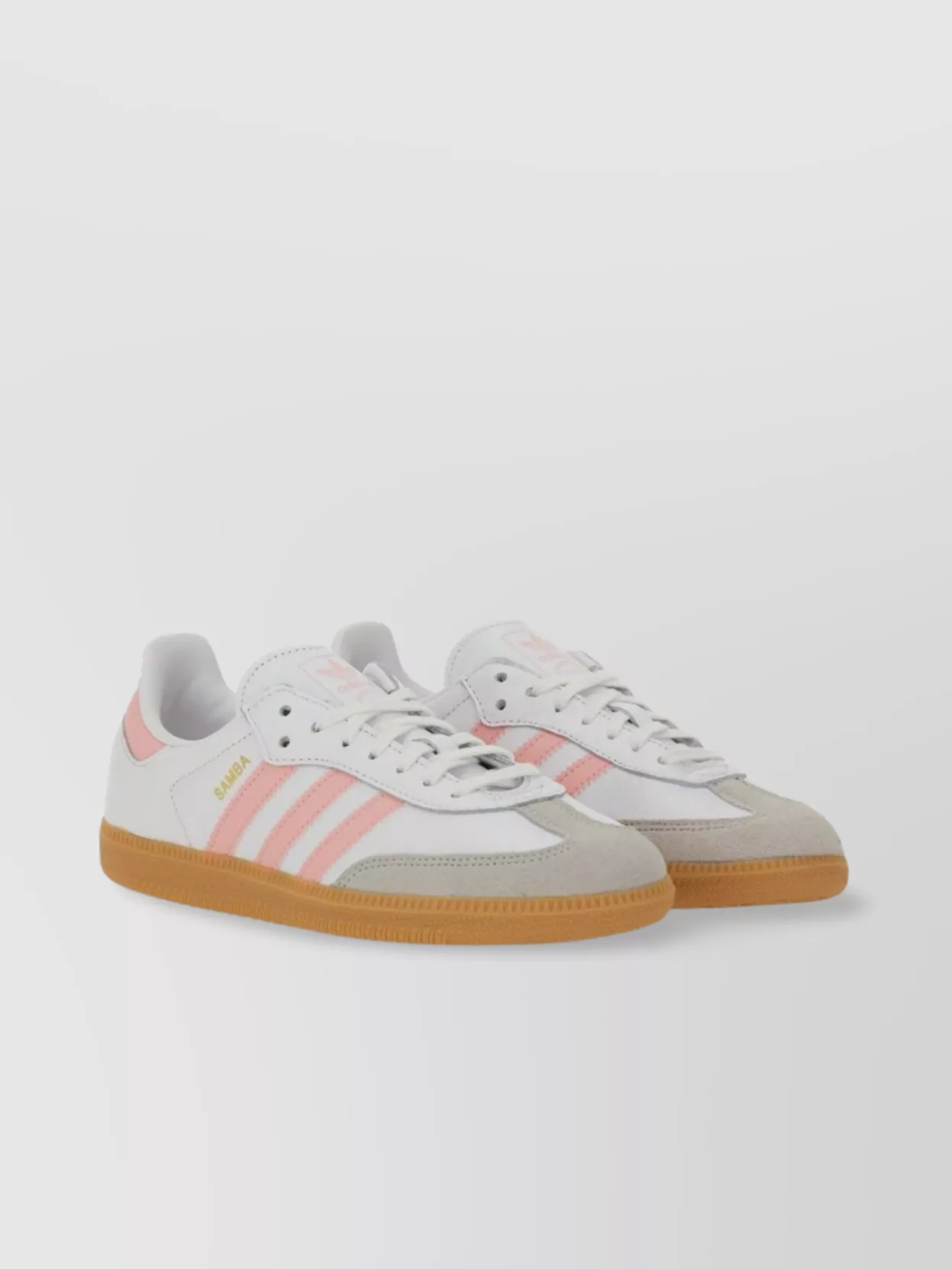 Adidas Originals "Samba" Sneakers With Contrast Heel Tab