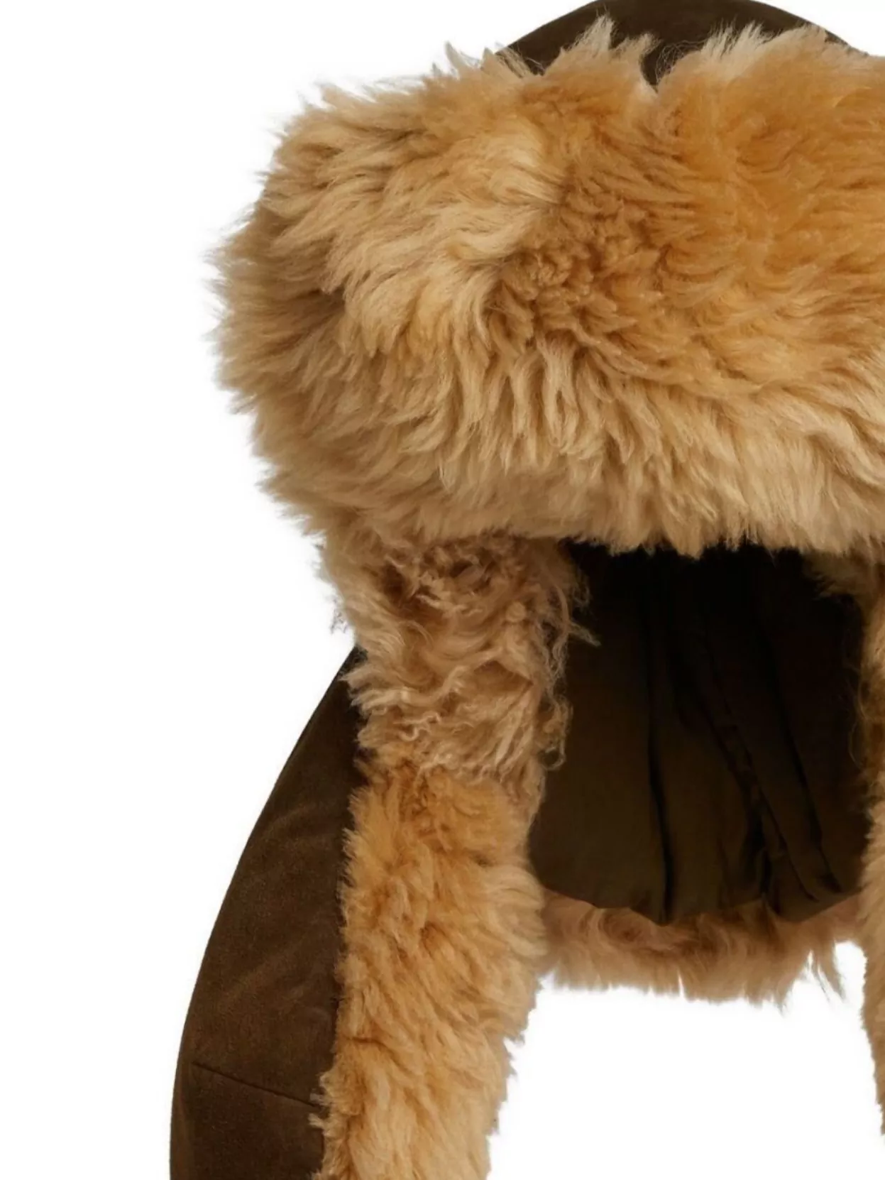 Dsquared2 Cozy Hat With Faux Fur And Ear Flaps