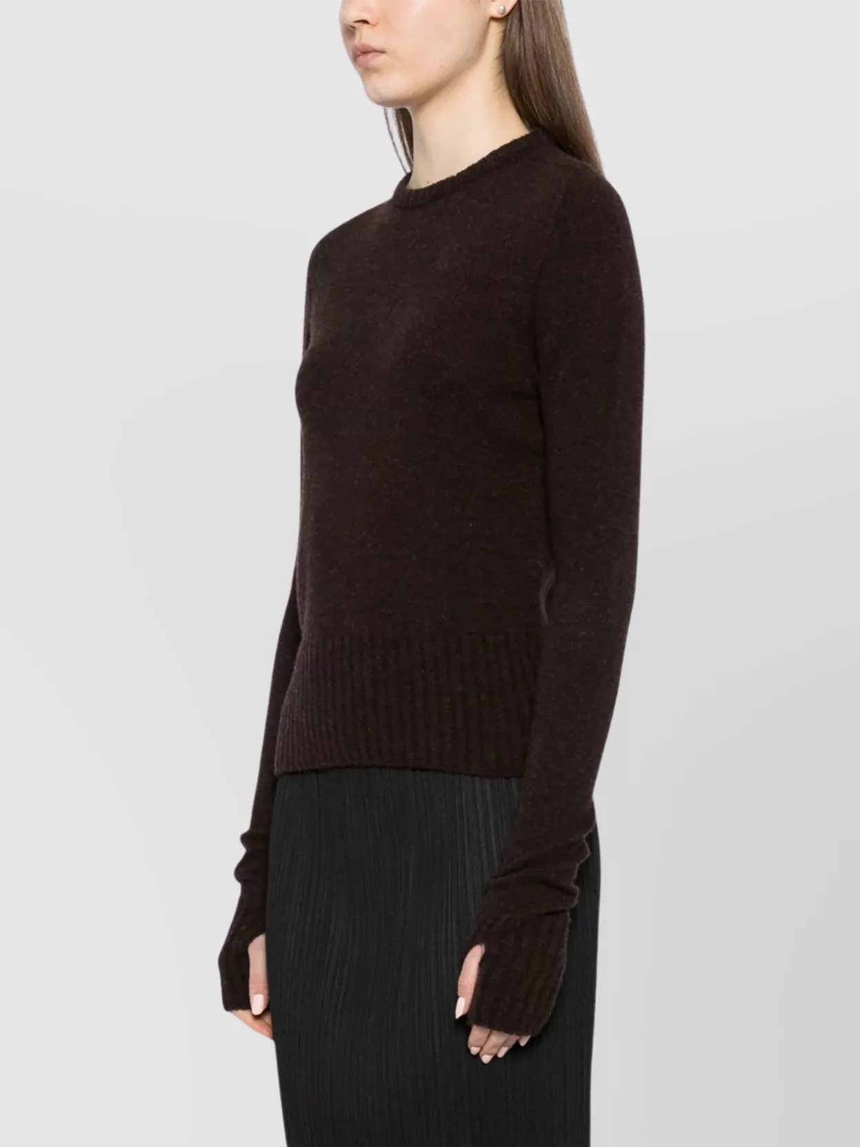 Lemaire Ribbed Crew-Neck Knit Jumper
